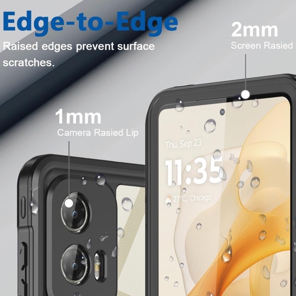 Brand New Moto G Stylus 2024 5G Case Waterproof with Built-in Screen Protector - Picture 1 of 15